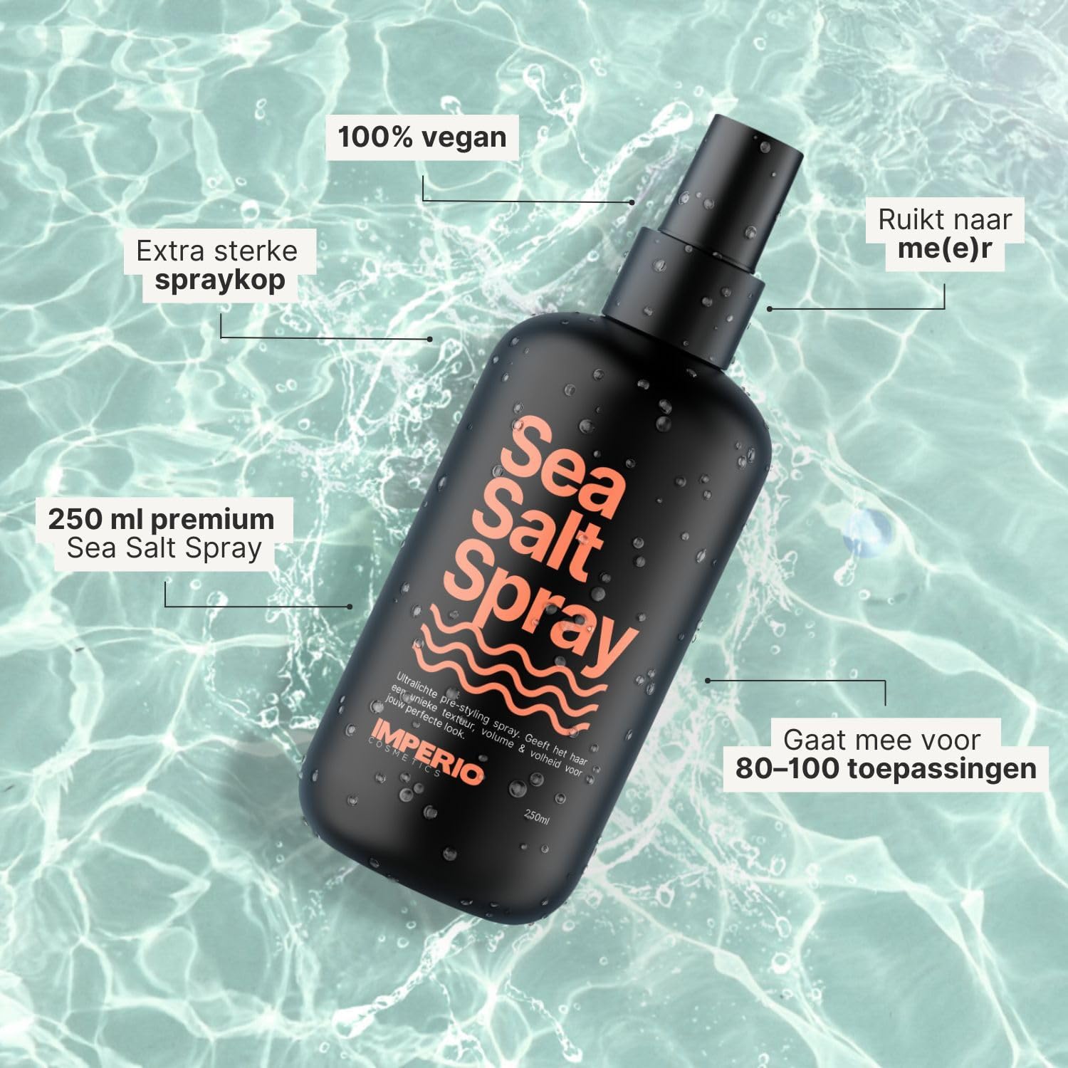 Sea Salt Spray Mannen & Vrouwen – Zeezoutspray - Meer volume - Beach Look