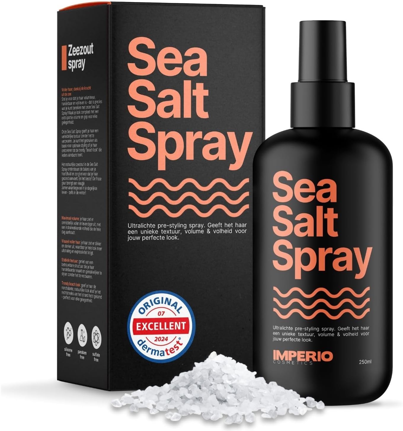 Sea Salt Spray Mannen & Vrouwen – Zeezoutspray - Meer volume - Beach Look