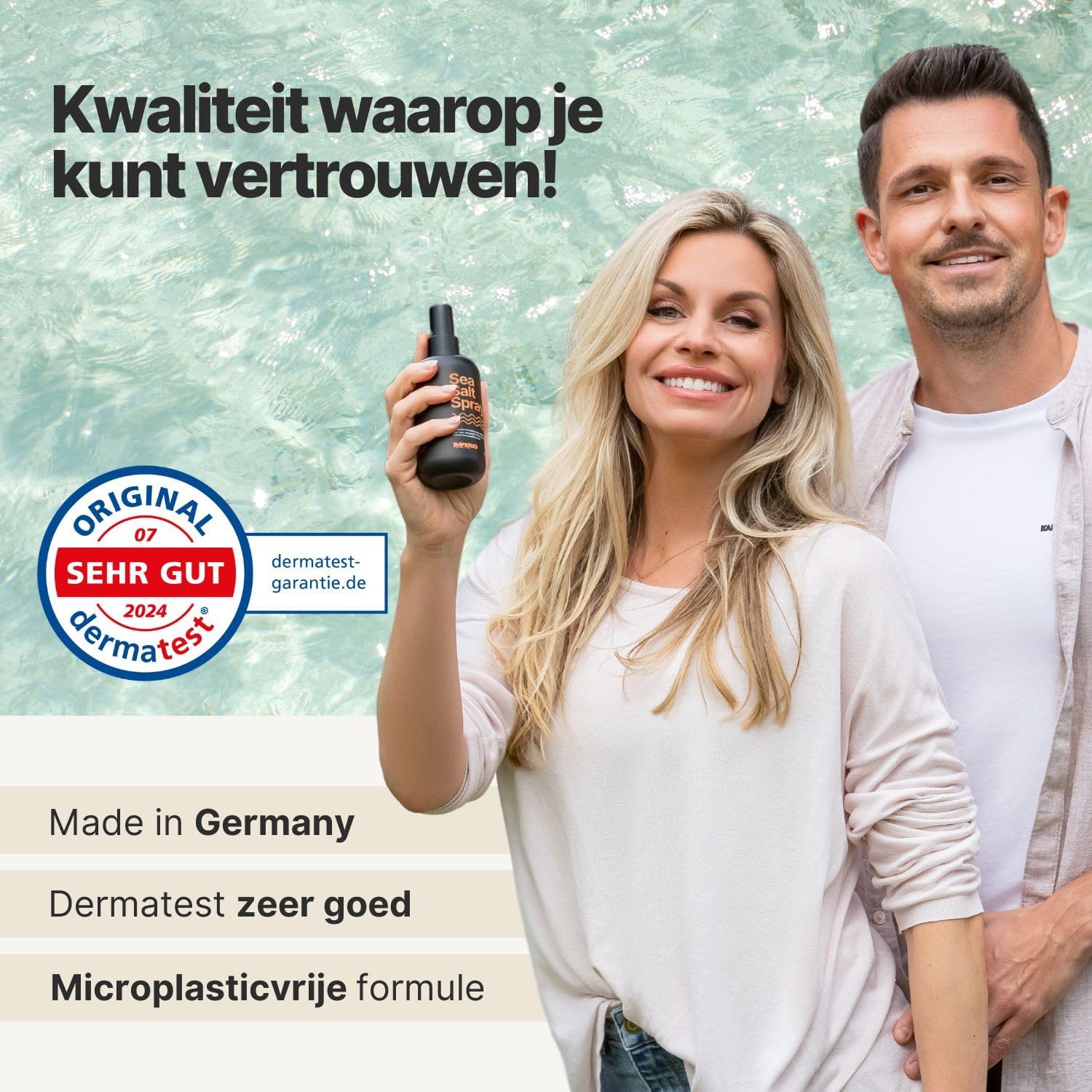 Sea Salt Spray Mannen & Vrouwen – Zeezoutspray - Meer volume - Beach Look