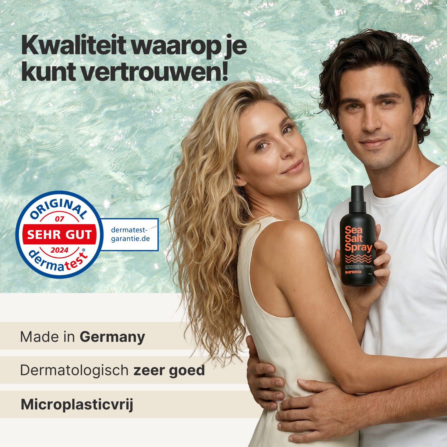 Sea Salt Spray Mannen & Vrouwen – Zeezoutspray - Meer volume - Beach Look