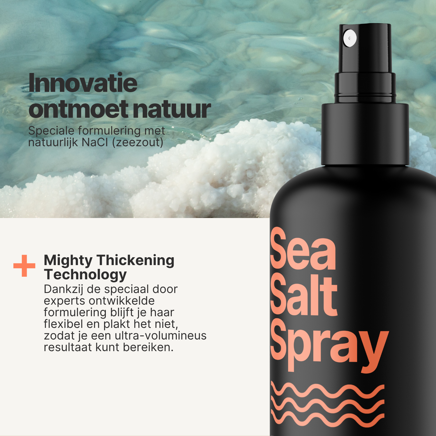 Sea Salt Spray Mannen & Vrouwen – Zeezoutspray - Meer volume - Beach Look