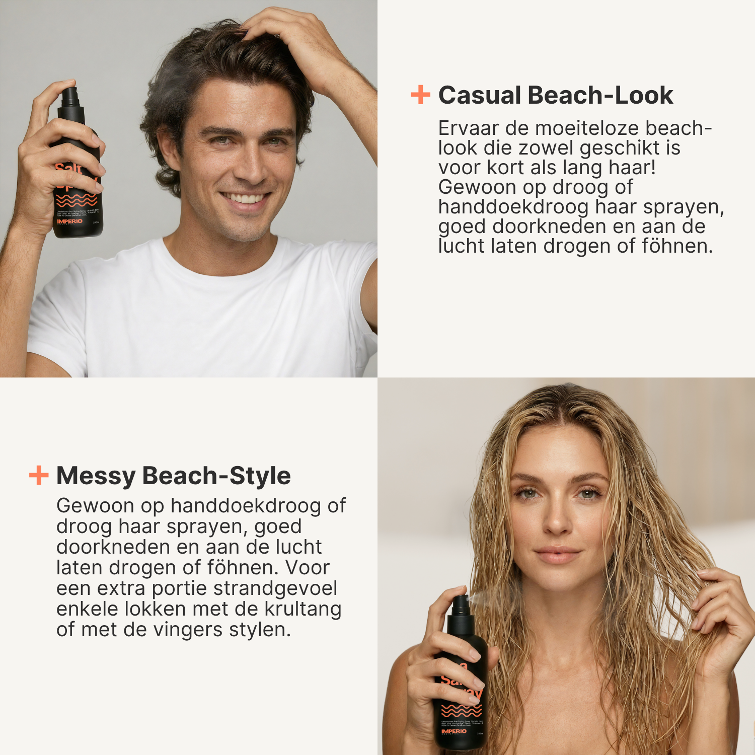 Sea Salt Spray Mannen & Vrouwen – Zeezoutspray - Meer volume - Beach Look