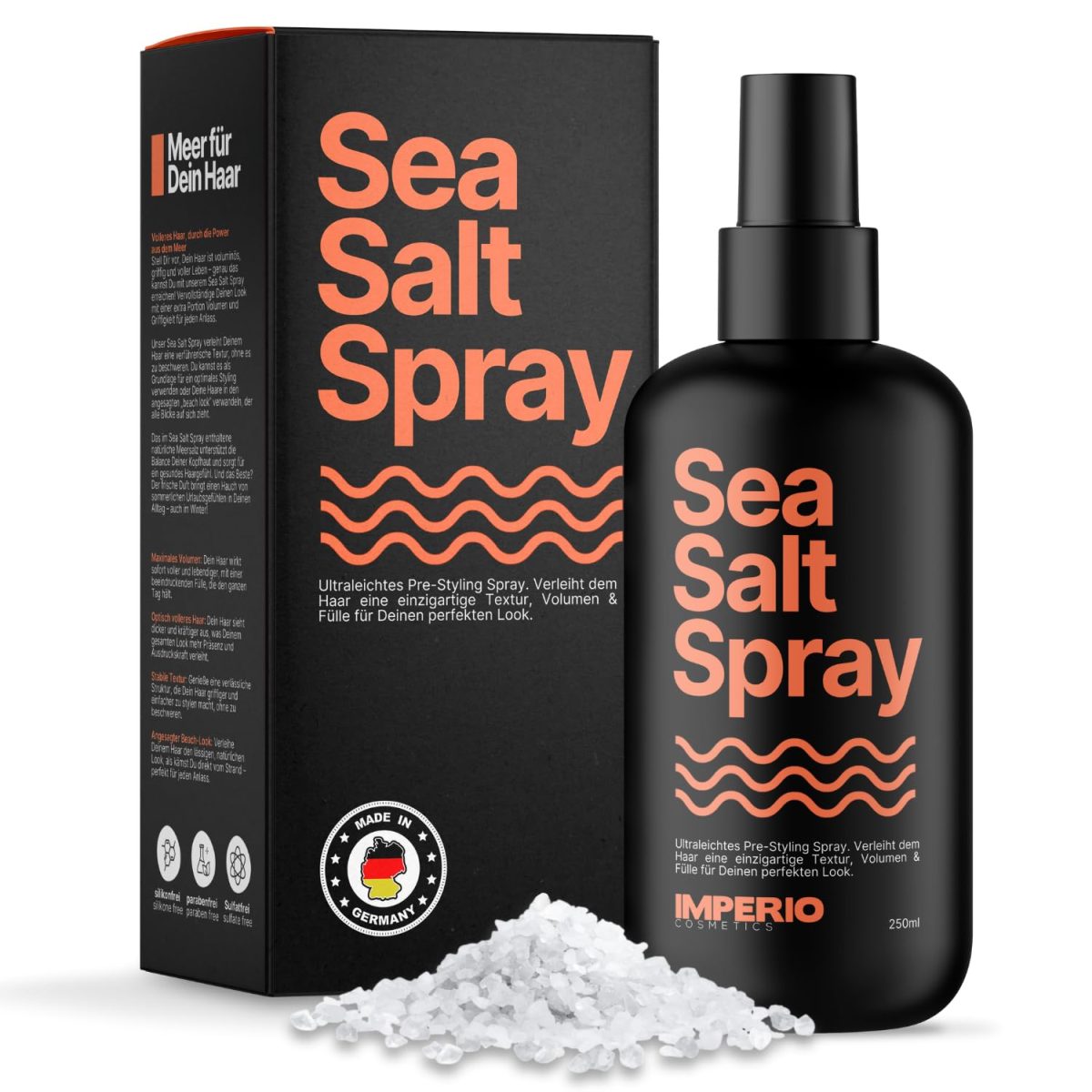 Sea Salt Spray Mannen & Vrouwen – Zeezoutspray - Meer volume - Beach Look