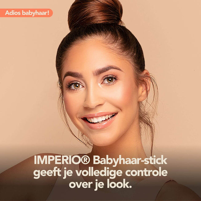 IMPERIO Babyhaartjes Gel · Babyhaartjes Mascara· Pluizig Haar · Babyhaartjes Voorhoofd · Babyhaartjes Wegwerken