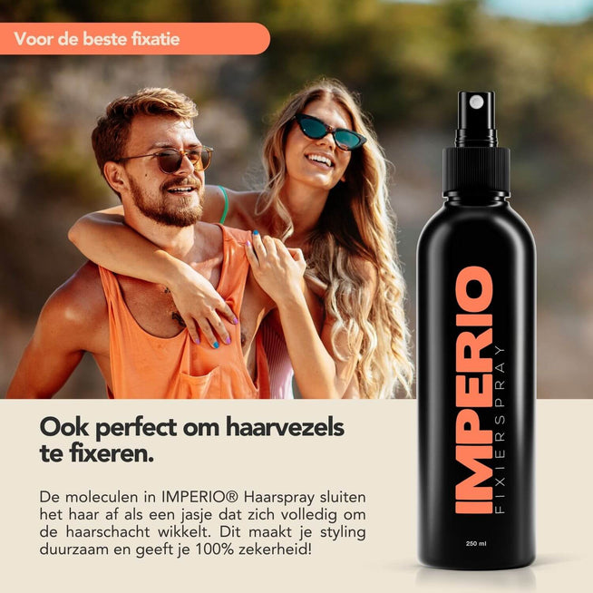 IMPERIO Fixeerspray Haarvezels · Haarlak zonder parabenen en siliconen · Haarspray zonder parabenen en siliconen · Beste haarlak mannen · Zachte haarlak heren